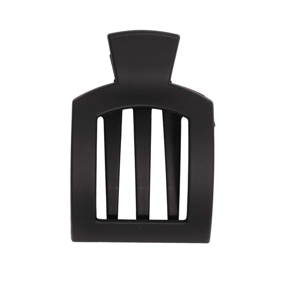 Sleek Matte Square Hair Claw Clip