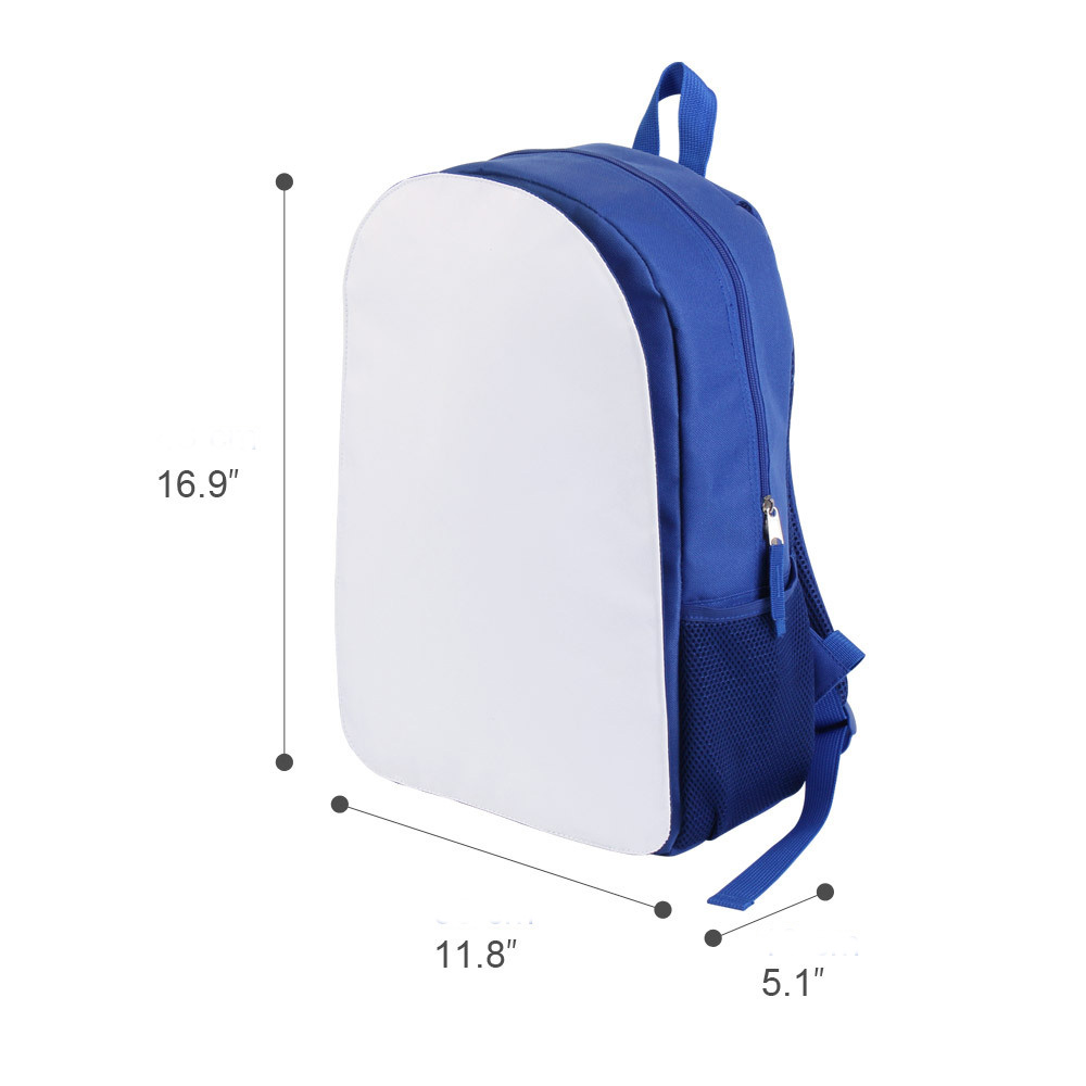 Casual Backpack with Detachable Full - Color Flap-16.9"x11.8"x 5.1"