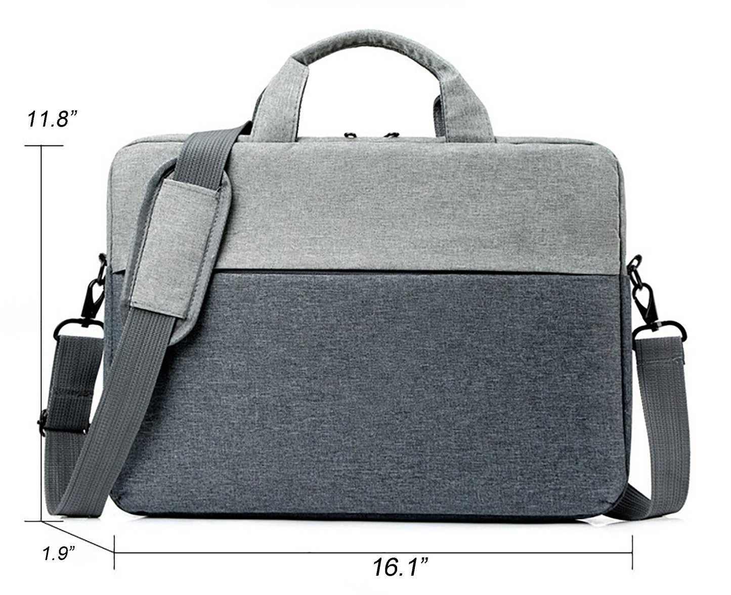 Nylon Business Laptop Bag-11.8"x16.1"x 1.9"