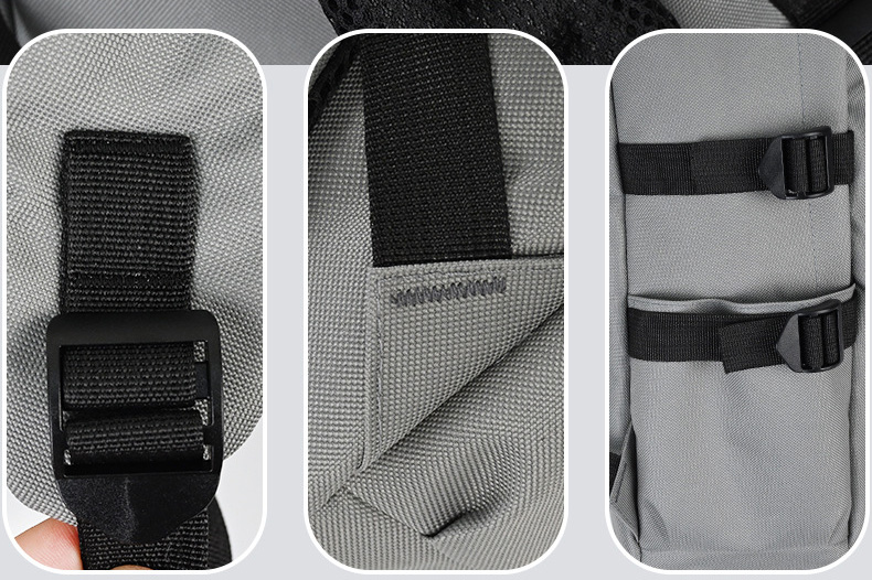 Water-Resistant Large Capacity Backpack-17.7"x11.8"x 5.1"