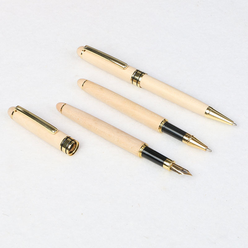 Maple Wooden Pen with Beech Case
