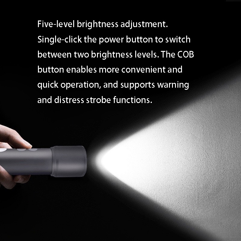 USB Flashlight with Hook & Shades