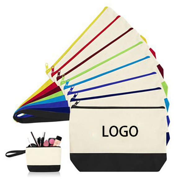 Canvas Pencil Case with Zipper