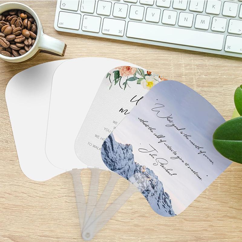 Plastic Sublimation Advertising Fan