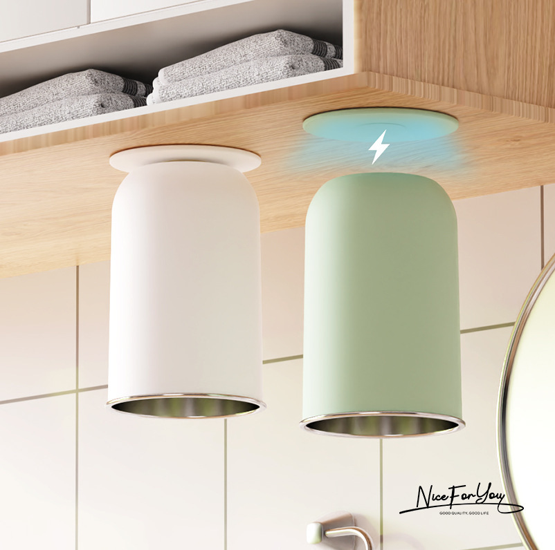 304 Stainless Steel Magnetic Toothbrush Cup Set