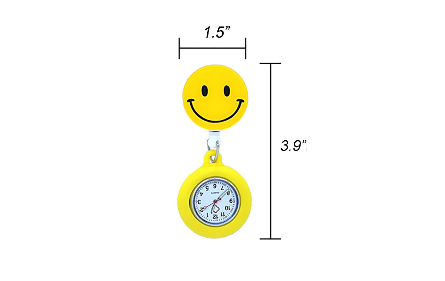 Silicone Luminous Nurse Watch