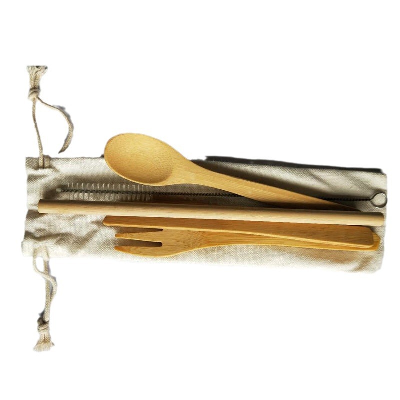 Bamboo 6-Piece Cutlery Set