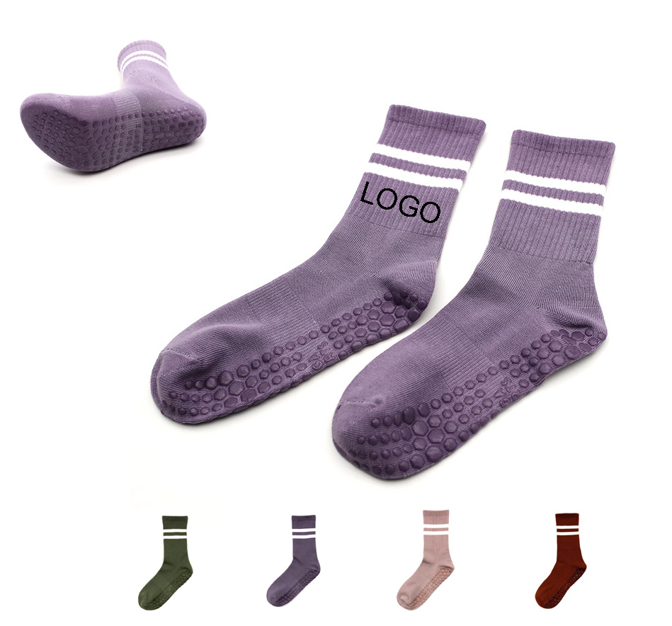Cotton Grip Yoga Socks