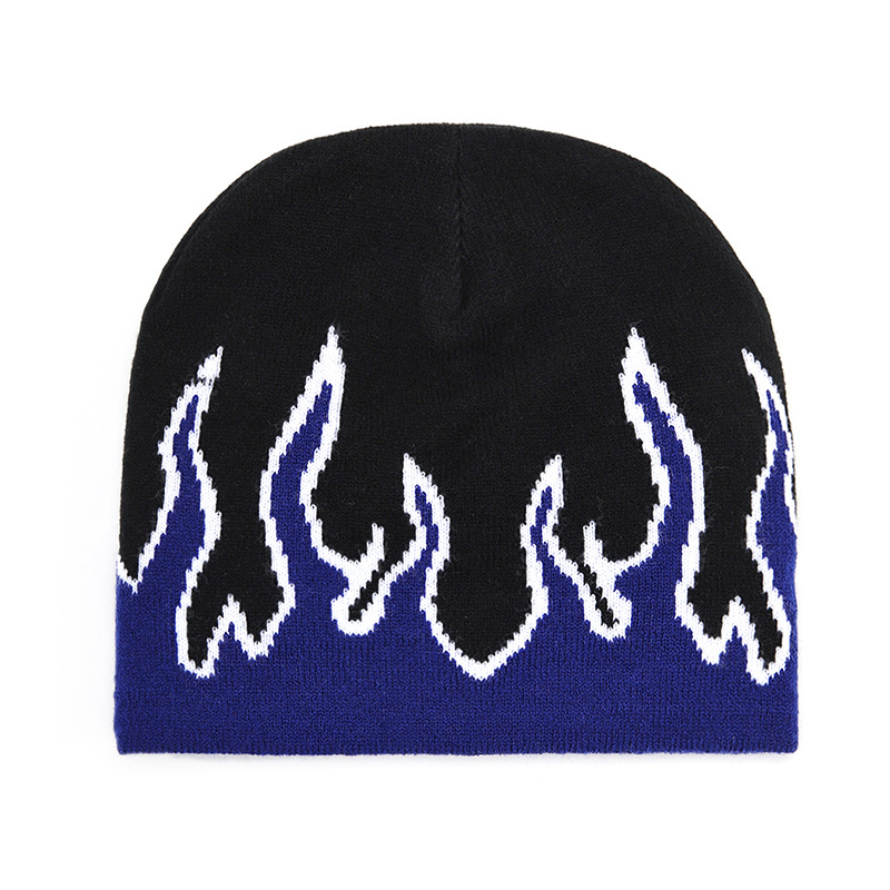 Flame Knit Beanie for Winter