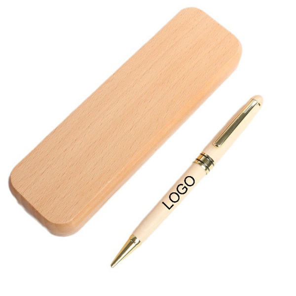 Maple Wood Signing Pen with Beech Box