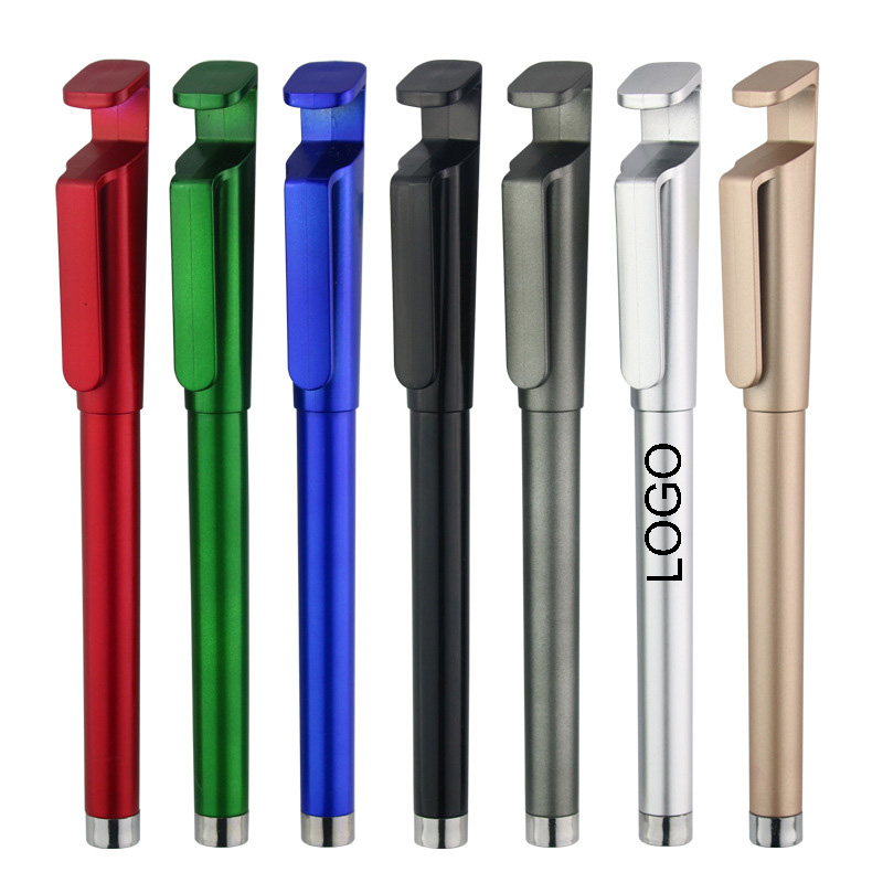 Ballpoint Pen with Phone Stand