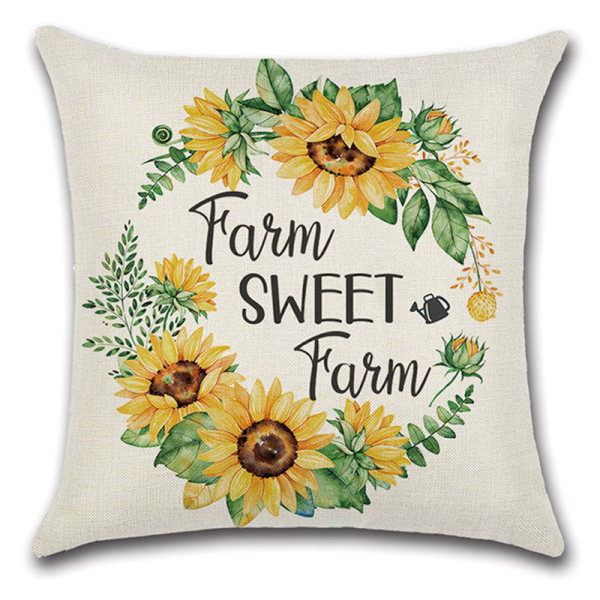 Linen Pillow Cover 18x18in