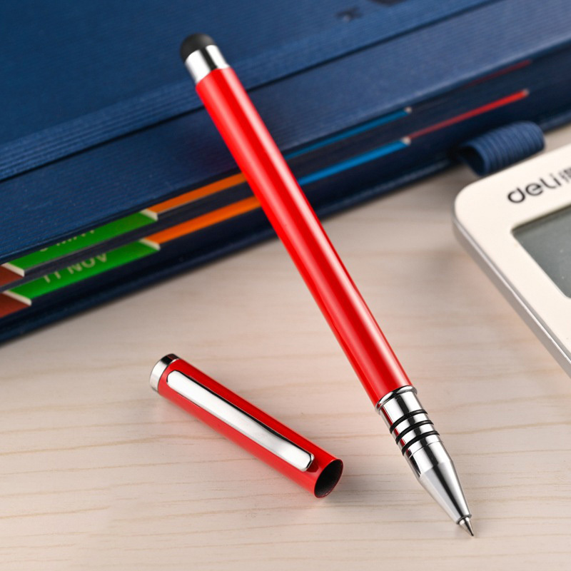 Metal Ballpoint Pen With Stylus