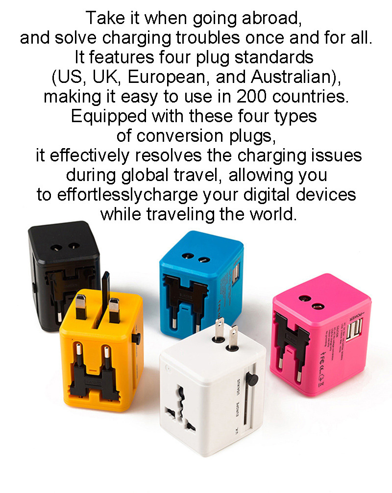 Universal Travel Adapter with USB