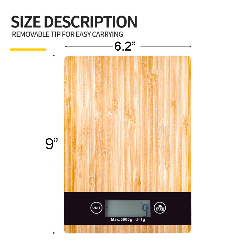 Bamboo Kitchen Scale