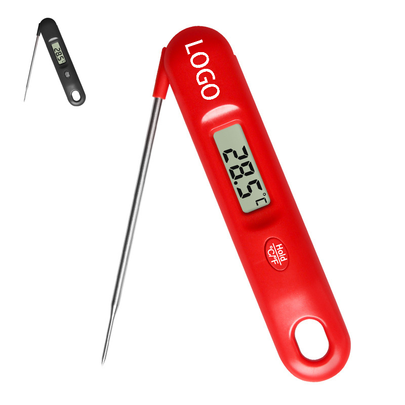 Digital Folding Food Thermometer W/ Hanging Hole