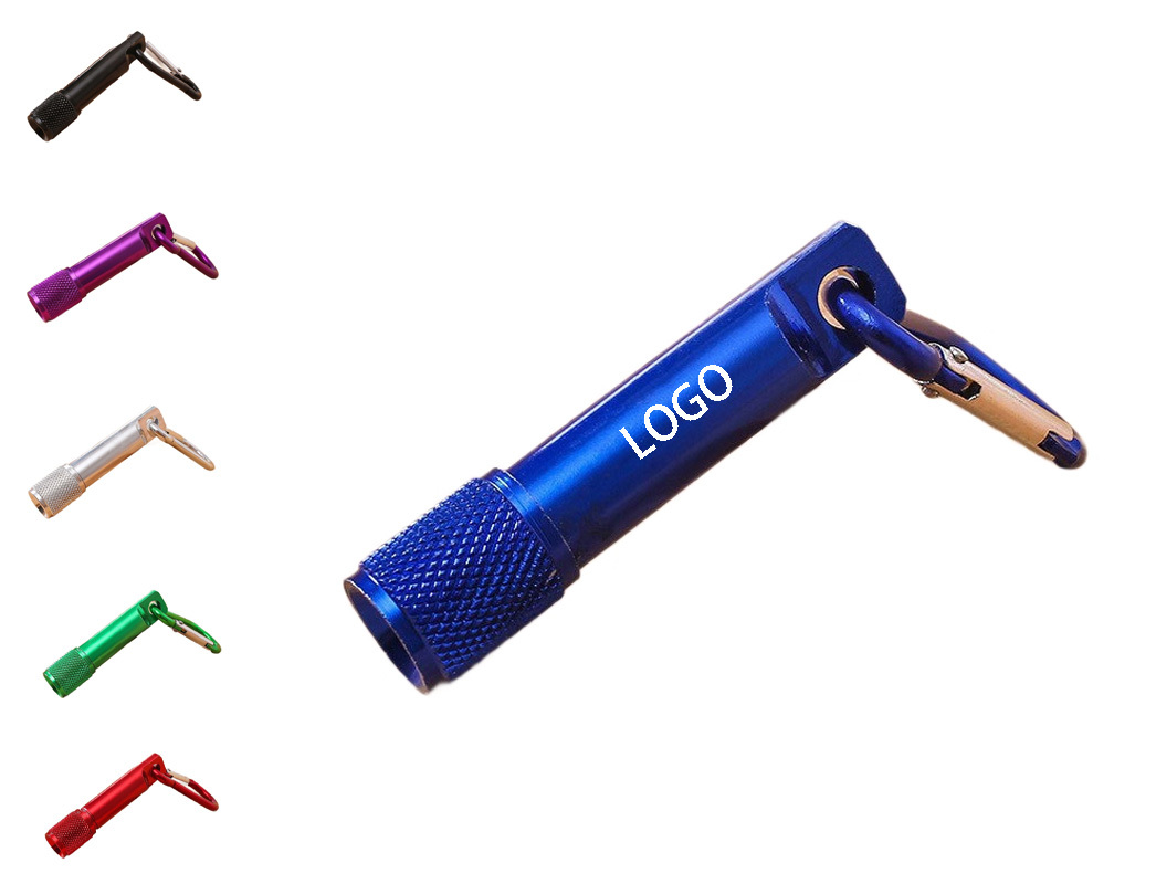 Aluminum Carabiner LED Flashlight