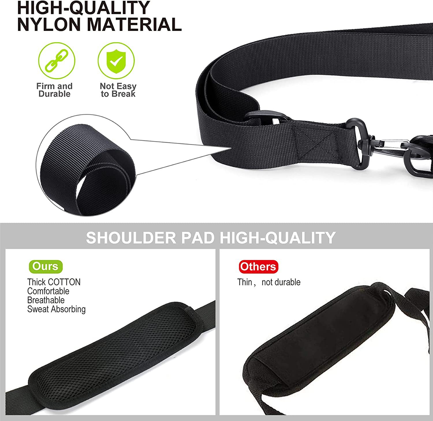 Nylon Lawn Mower Shoulder Strap