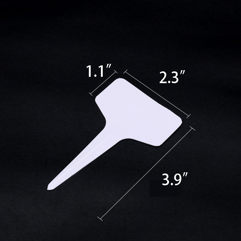 PVC Garden Plant Markers T-Stakes