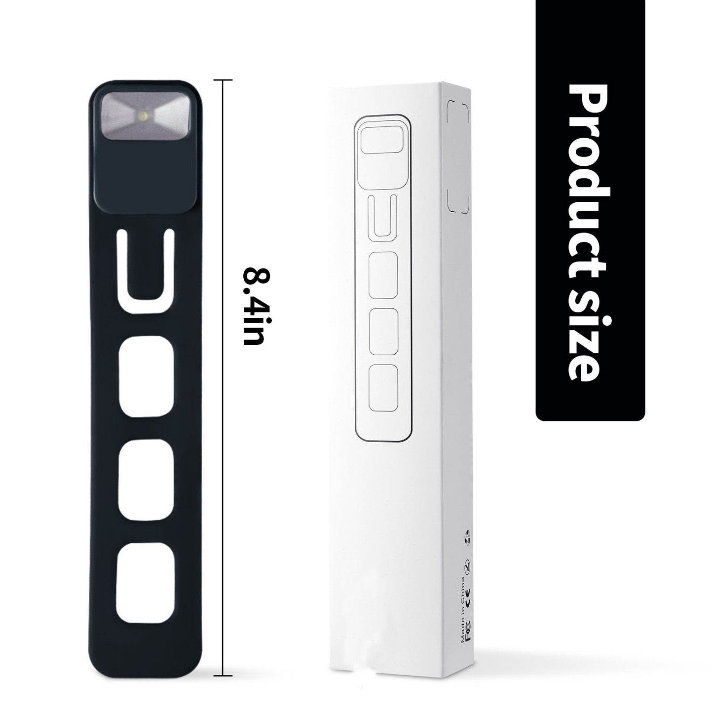 Foldable LED Clip-On Book Light