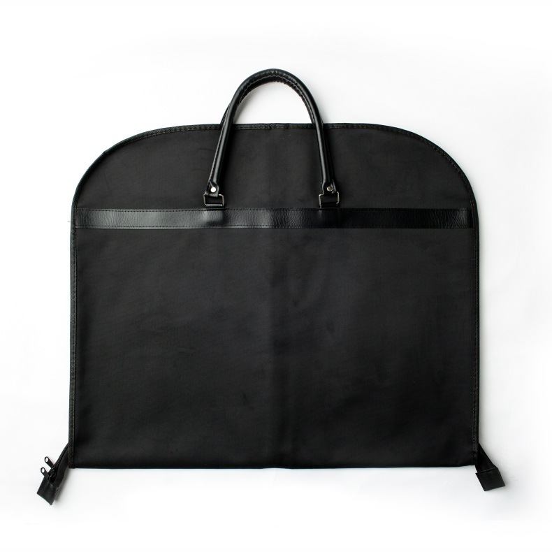 Oxford Fabric Suit Dust Cover with Leather Handles