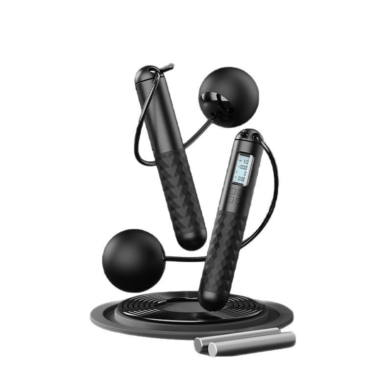 Dual-Use Weighted Steel Jump Rope