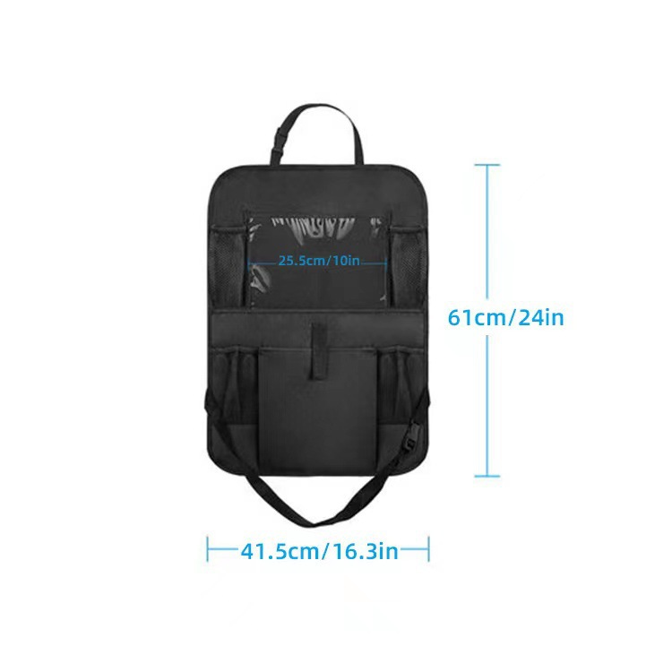 Oxford Car Back Seat Organizer W/ Tablet Holder