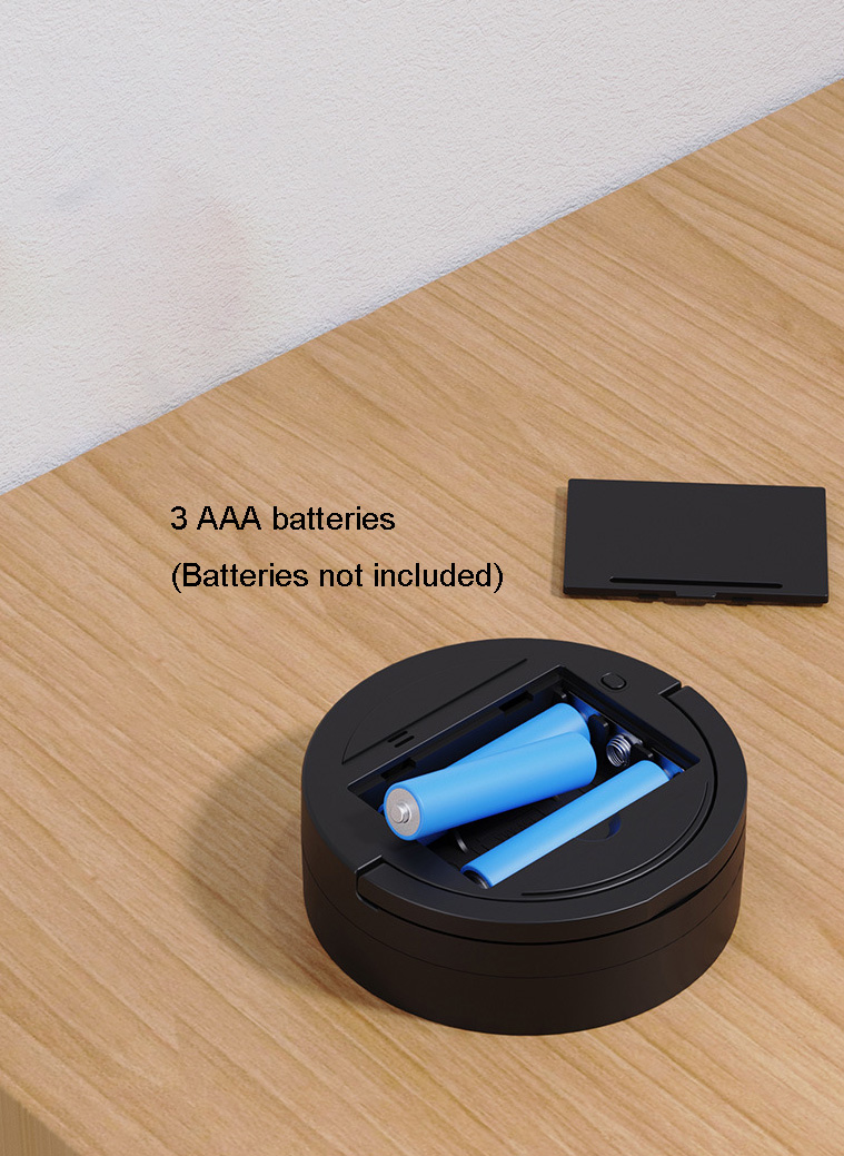 Rotatable Magnetic Round Kitchen Timer w/Stand