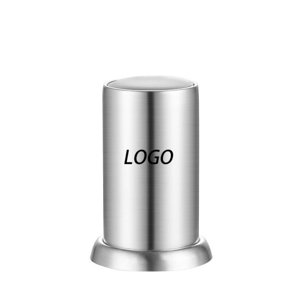Stainless Steel Press Open Toothpick Holder