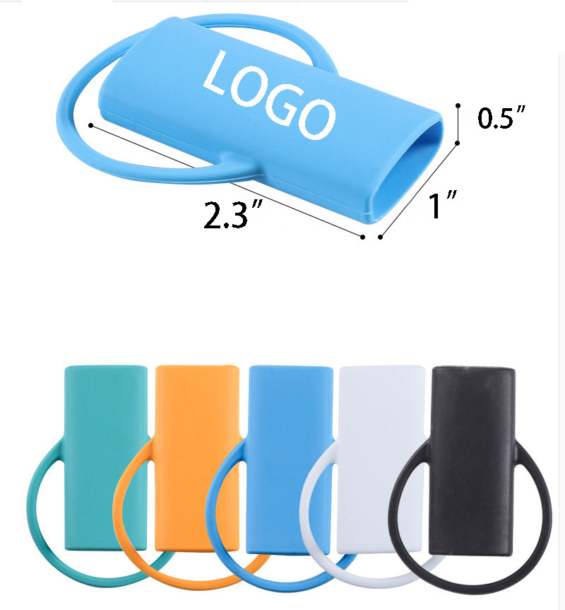 Silicone Lighter Protective Case w/Band