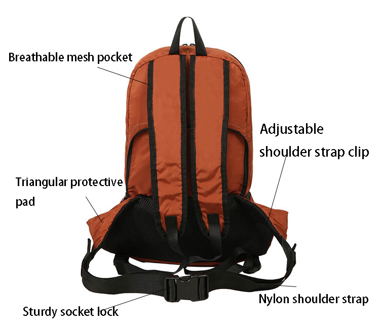 Dual-Use Polyester Outdoor Waist/Backpack