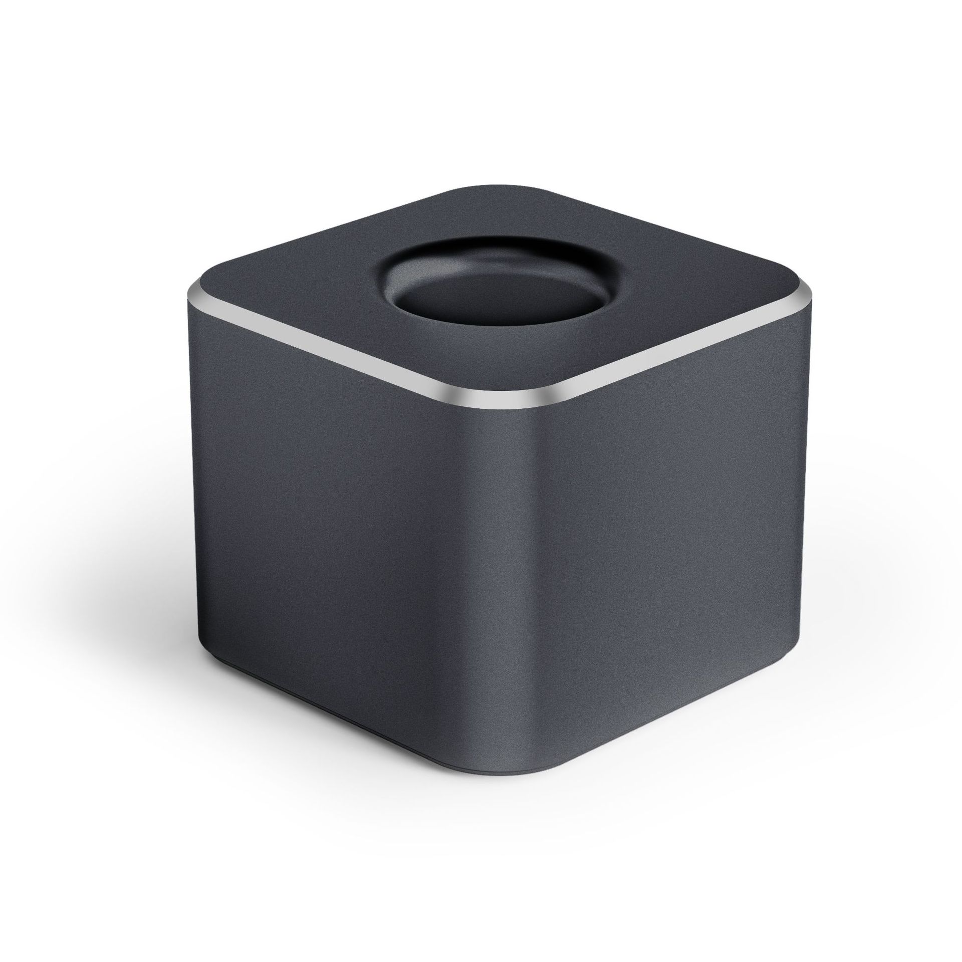 Aluminum Square Office Pen Holder