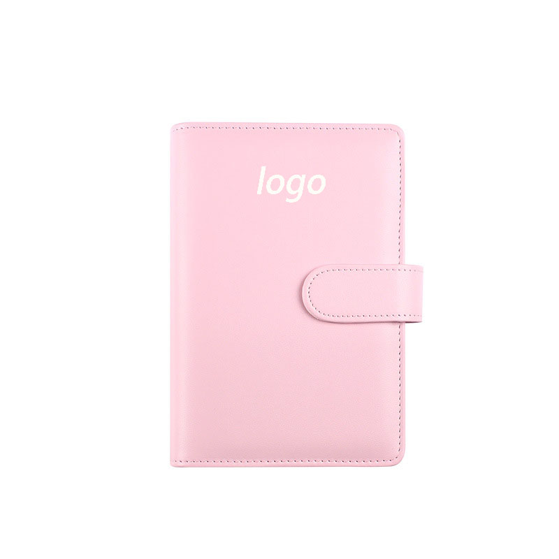 Pastel Leatherette Live Leaf Notebook
