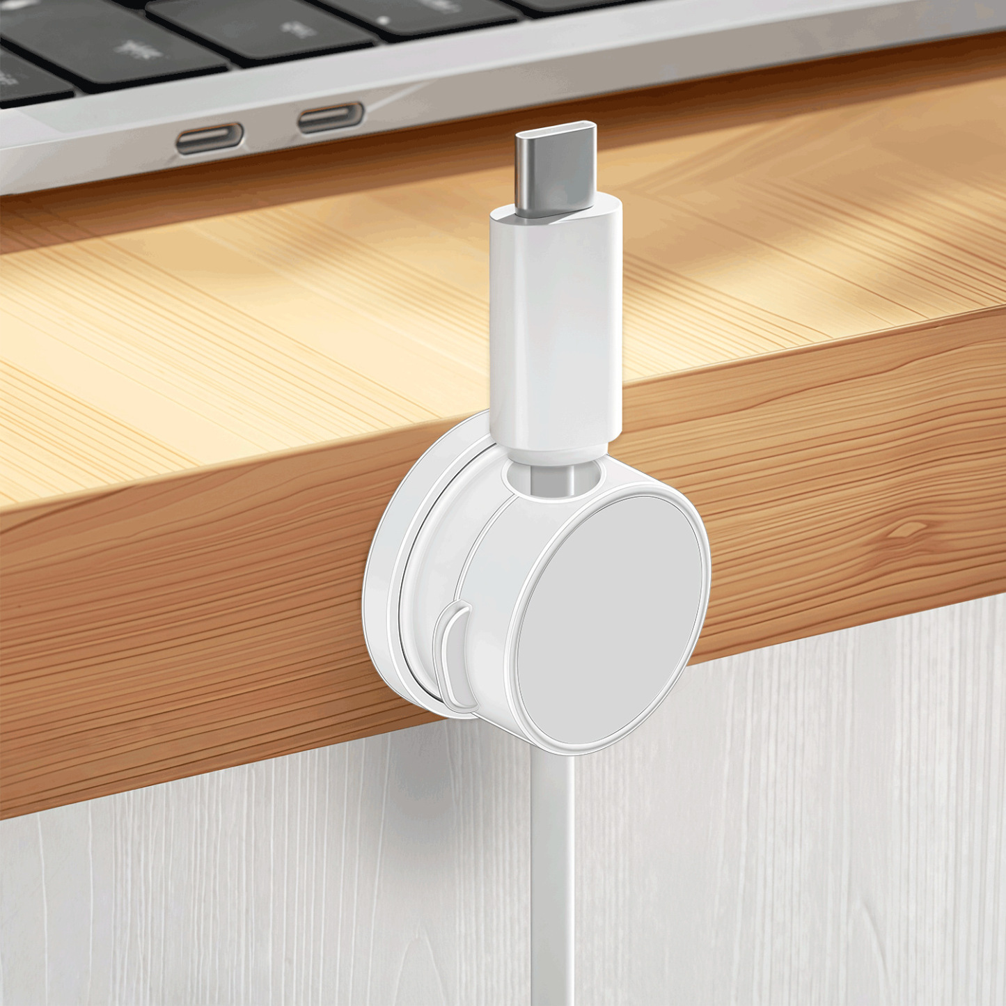 360° Rotating Magnetic Cable Organizer