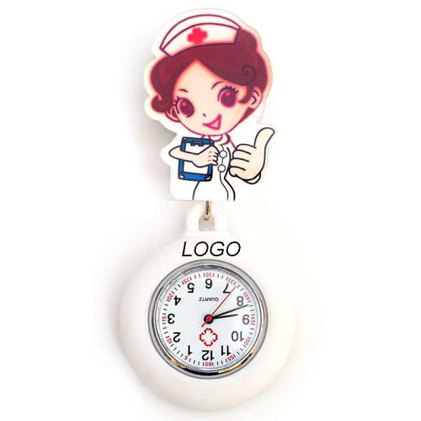 Silicone Luminous Nurse Watch