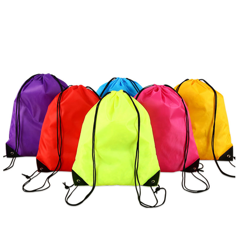 Tear-Resistant Polyester Drawstring Bag