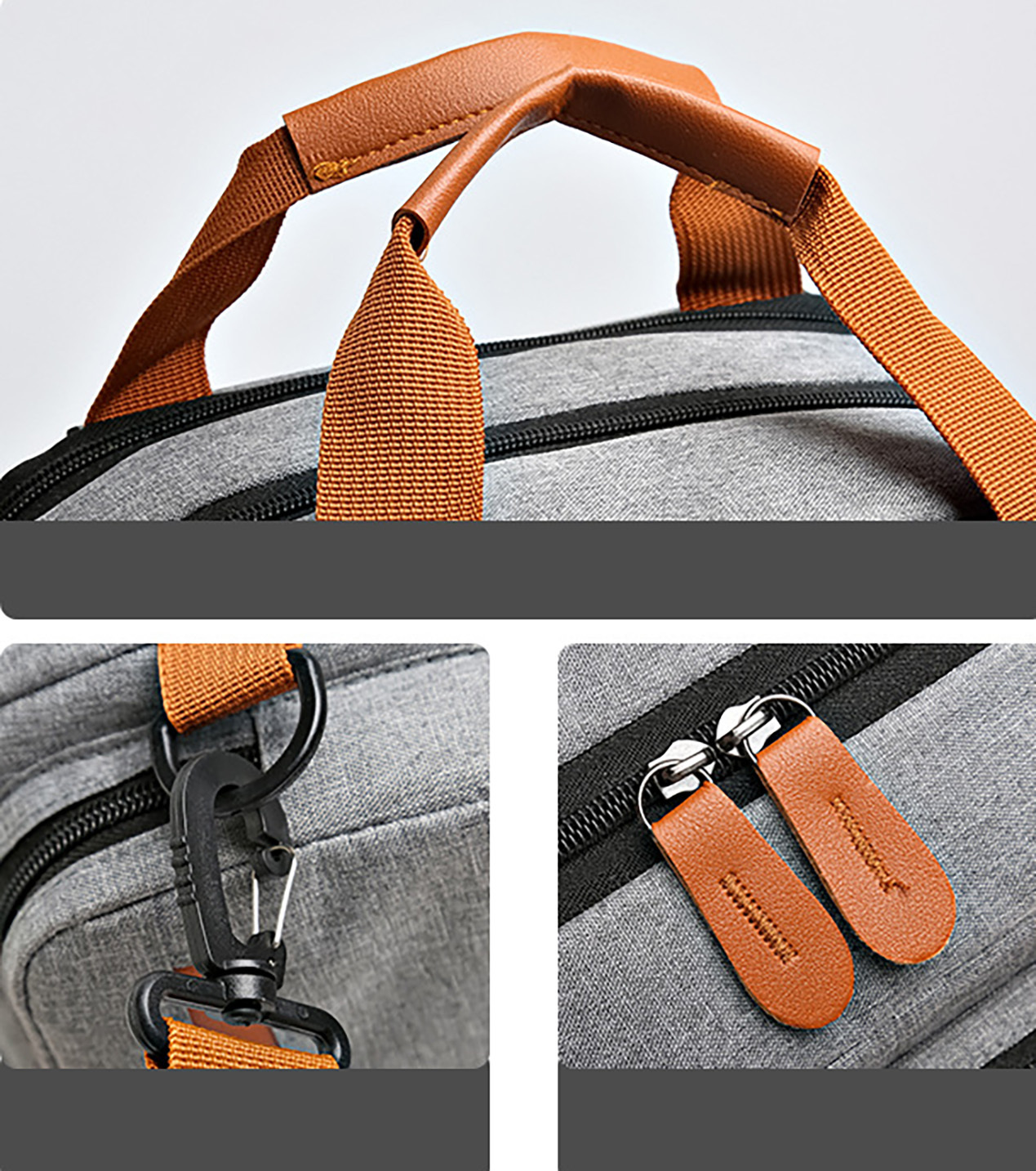 Oxford Waterproof Travel Backpack-17"x11"x 8"