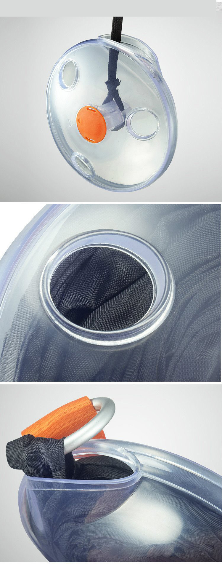 Foldable Keychain Shopping Bag-12.9"x15.7"x 3.9"