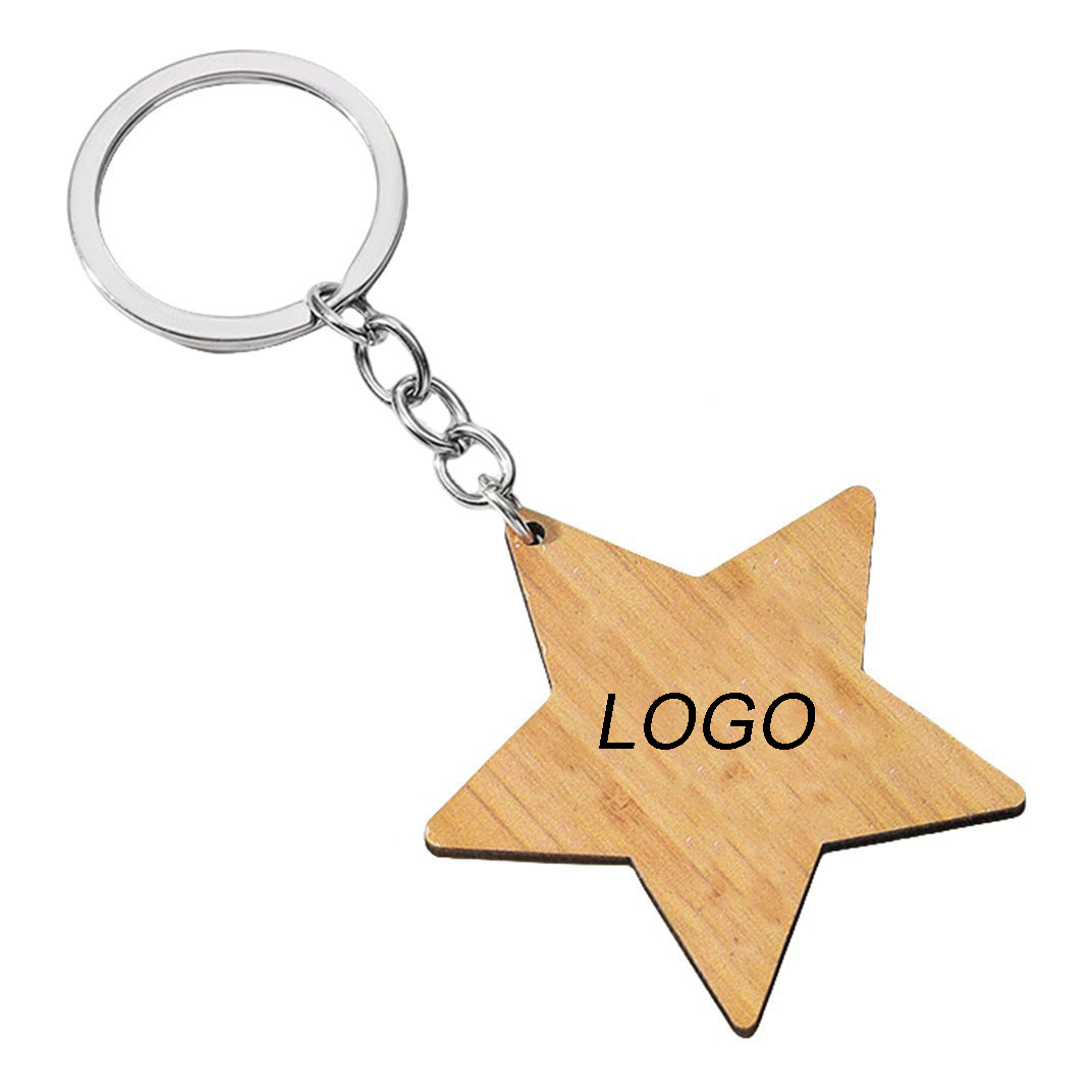 Boxwood Star Keychain-1.9"