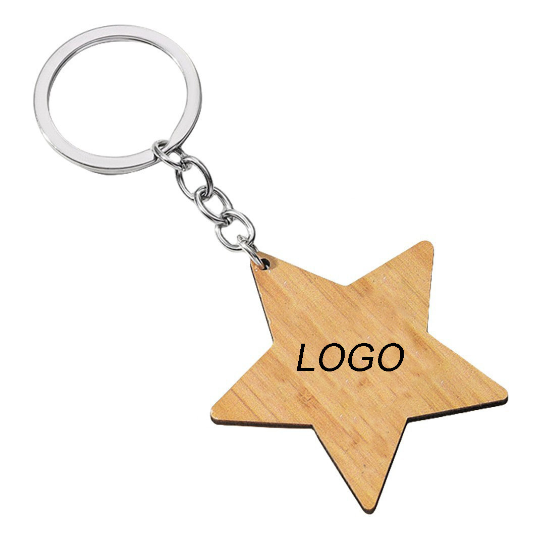 Boxwood Star Keychain-1.9"