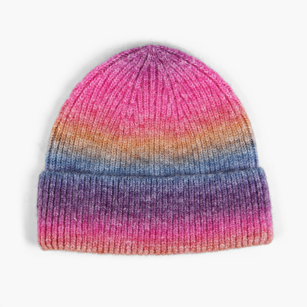 Gradient Knit Warm Winter Beanie