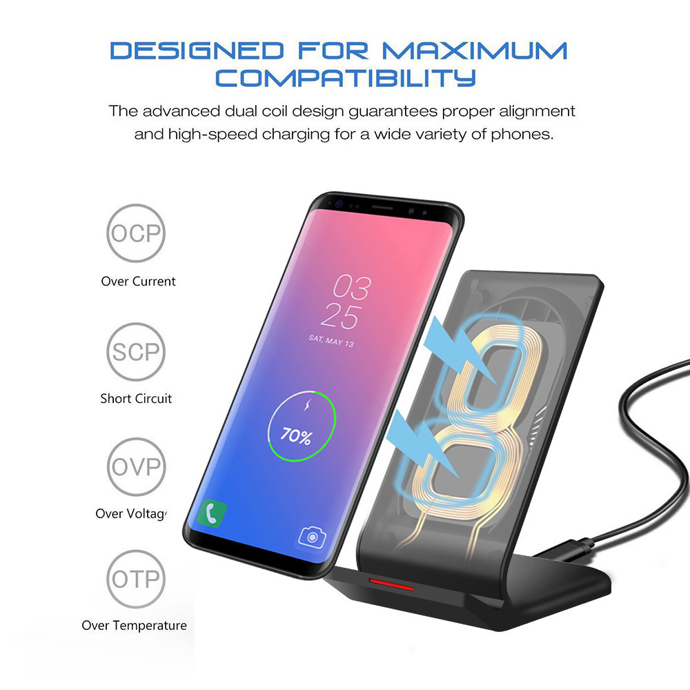 15W Wireless Fast Charging Stand