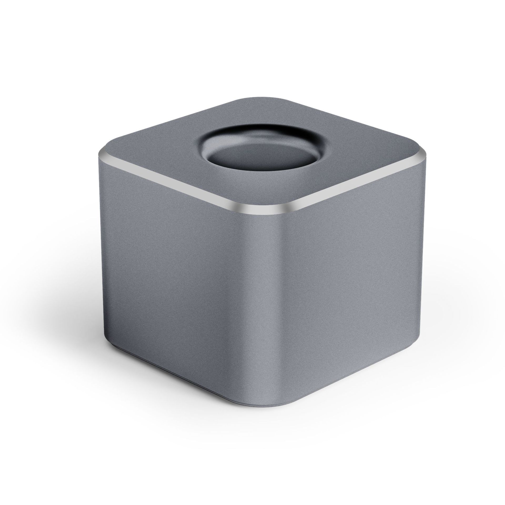 Aluminum Square Office Pen Holder