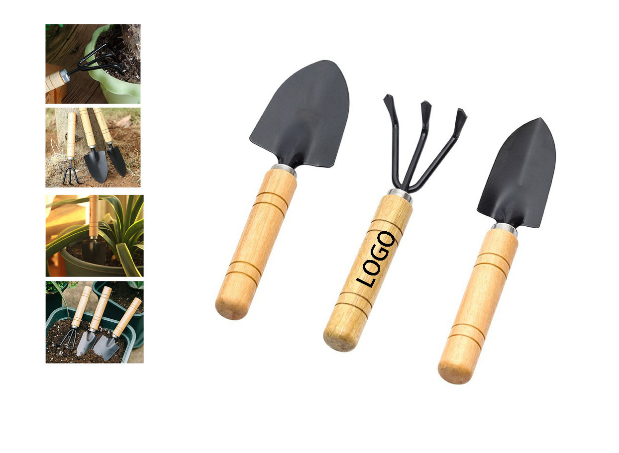 Wooden Mini Gardening Trio