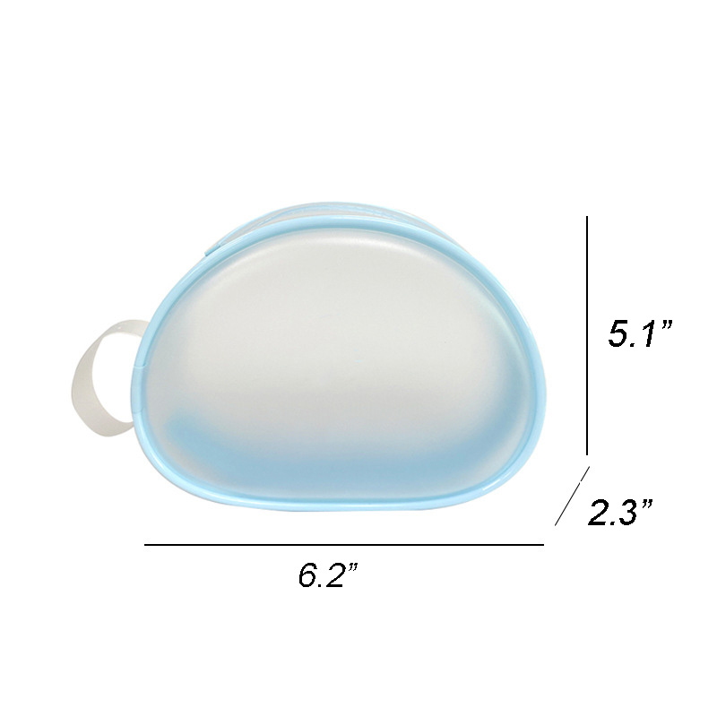 PVC Travel Underwear Pouch-6.2"x5.1"x 2.3"