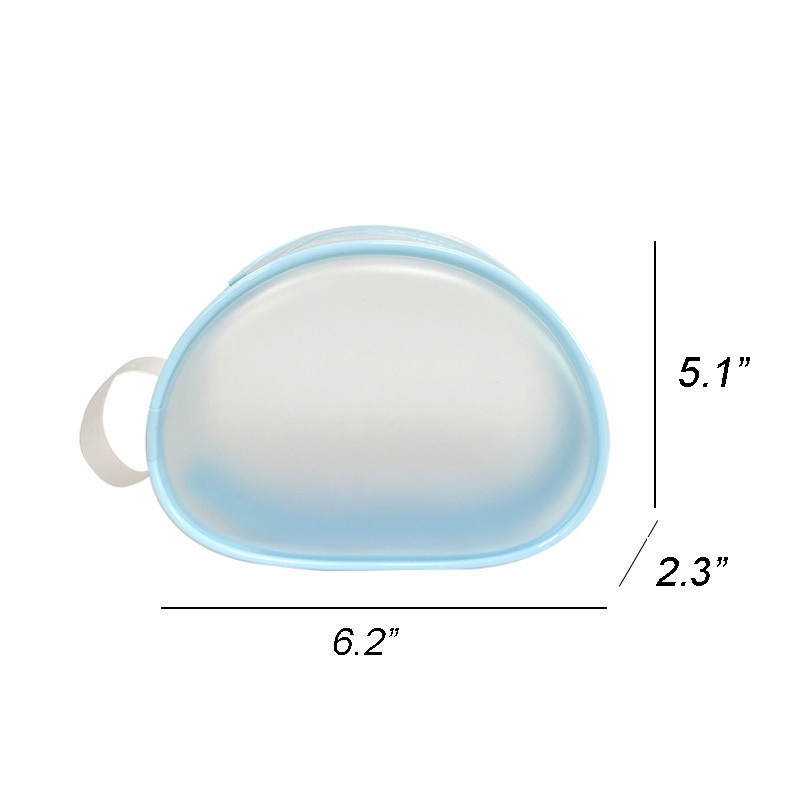 PVC Travel Underwear Pouch-6.2"x5.1"x 2.3"