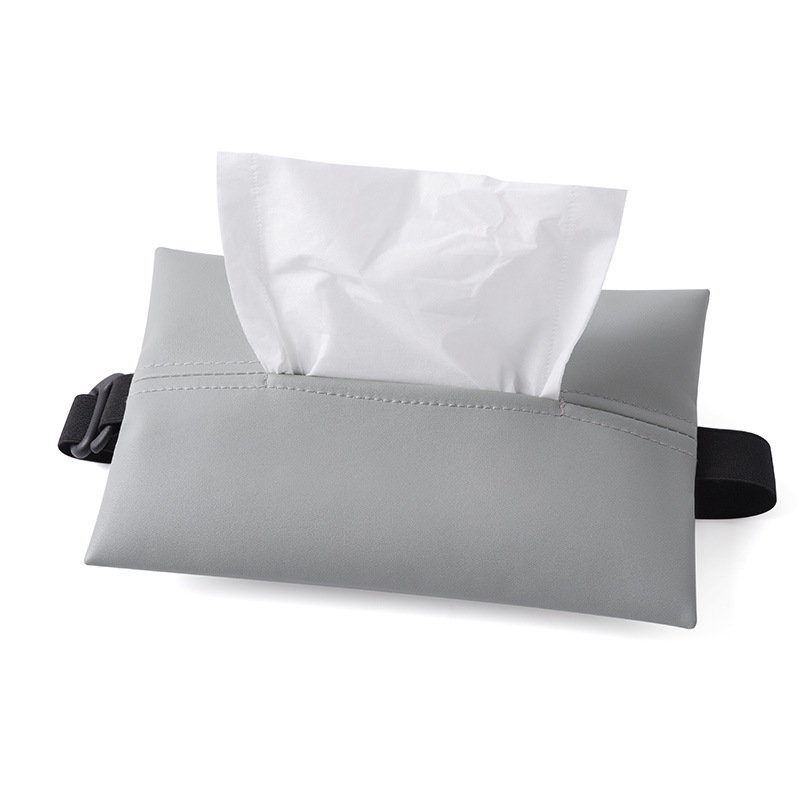 PU Leather Car Tissue Holder