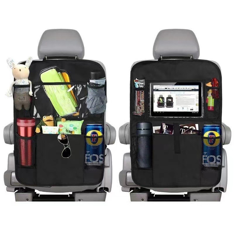 Oxford Car Back Seat Organizer W/ Tablet Holder