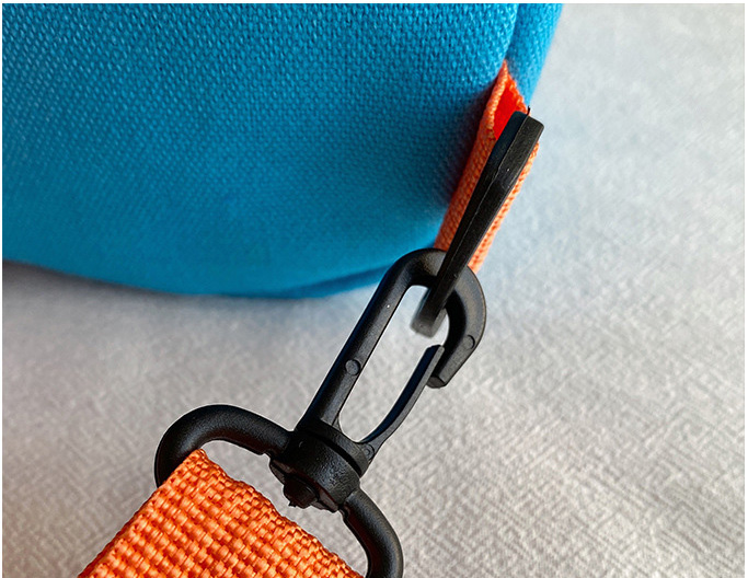 Two-Tone Mini Canvas Backpack-8.6"x3.5"x 5.5"