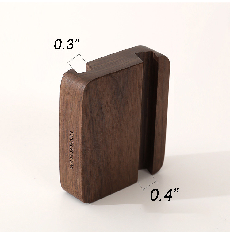Wooden Phone & Tablet Stand-7"x3.1"x 0.5"